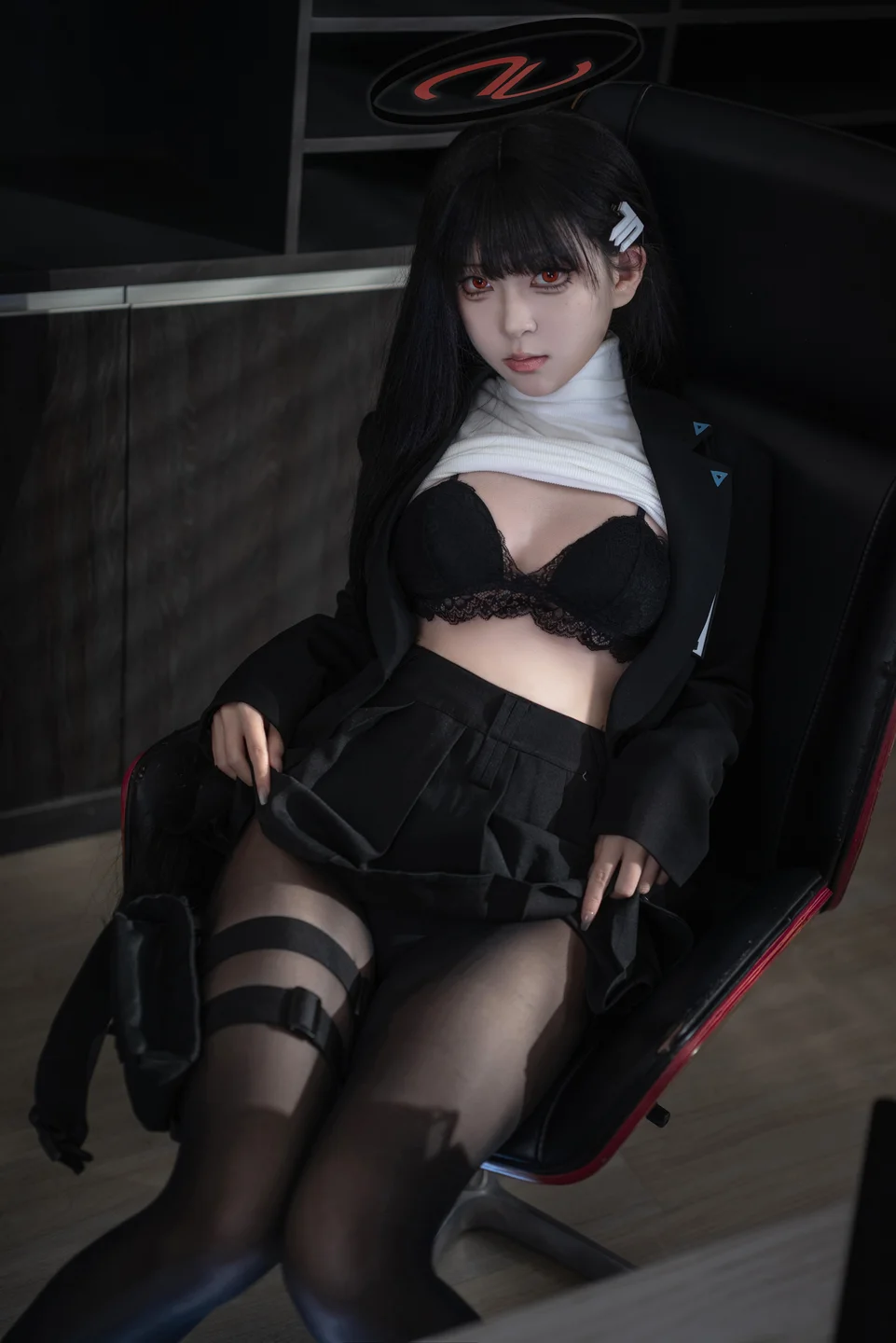 矢量鱼 - No.017 蔚蓝档案·调月莉音 [36P-191MB] tg@simisebaisi 【丝足阁】015.webp